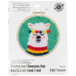 Deals 🔔 Llama Punch Needle Kit by Loops & Threads® ✨ -Crafted Loops Sales Store 10663957 1