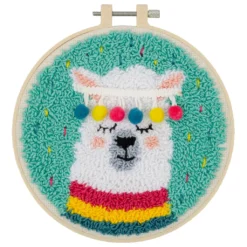 Deals 🔔 Llama Punch Needle Kit by Loops & Threads® ✨