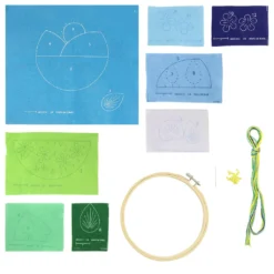 Buy ❤️ Blue Scene Felt Applique Kit by Loops & Threads® 🧨 -Crafted Loops Sales Store 10663959 2