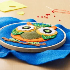 Flash Sale 🧨 Owl Felt Applique Kit by Loops & Threads® 🥰 -Crafted Loops Sales Store 10663960 20