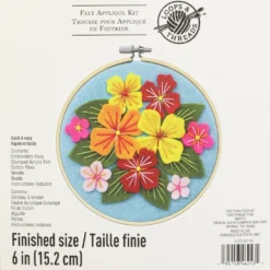 Cheap ⌛ Pastel Flowers Felt Applique Kit by Loops & Threads® ⌛ 8 Cheap ⌛ Pastel Flowers Felt Applique Kit by Loops & Threads® ⌛ -Crafted Loops Sales Store 10663963 1