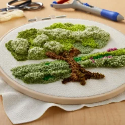 New 🔥 Tree Punch Needle Kit by Loops & Threads® 😀 -Crafted Loops Sales Store 10663965 20