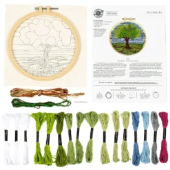 New 🔥 Tree Punch Needle Kit by Loops & Threads® 😀 -Crafted Loops Sales Store 10663965 3