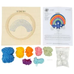 Deals π₯° Rainbow & Pom-Pom Punch Needle Kit by Loops & Threads® β¨ 11 Deals π₯° Rainbow & Pom-Pom Punch Needle Kit by Loops & Threads® β¨ -Crafted Loops Sales Store 10663966 3