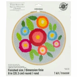 Deals 🥰 Flowers Punch Needle Kit by Loops & Threads® 🛒 -Crafted Loops Sales Store 10663970 1