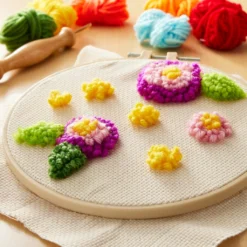 Deals 🥰 Flowers Punch Needle Kit by Loops & Threads® 🛒 -Crafted Loops Sales Store 10663970 20