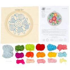 Deals 🥰 Flowers Punch Needle Kit by Loops & Threads® 🛒 -Crafted Loops Sales Store 10663970 3