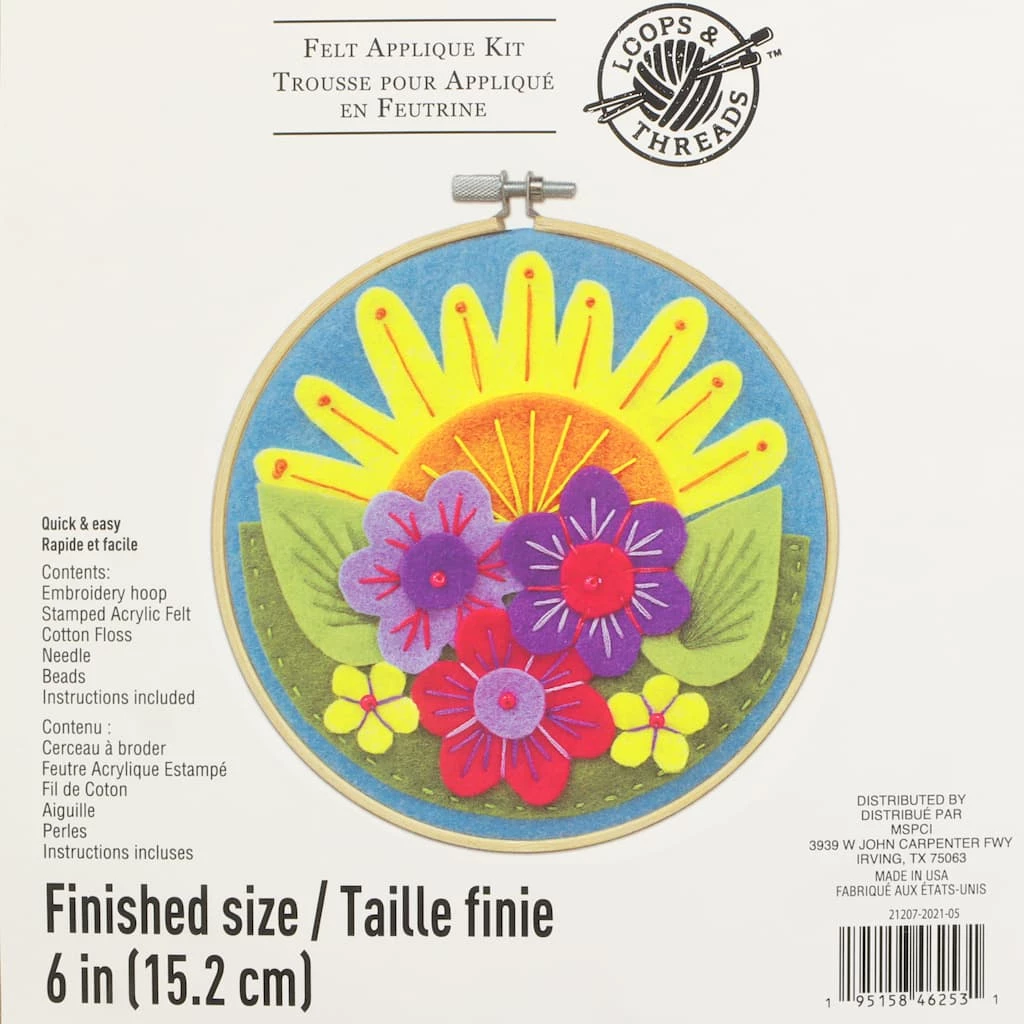 Cheapest π Sunrise Felt Applique Kit by Loops & Threads® π― 4 Cheapest π Sunrise Felt Applique Kit by Loops & Threads® π― - Image 2