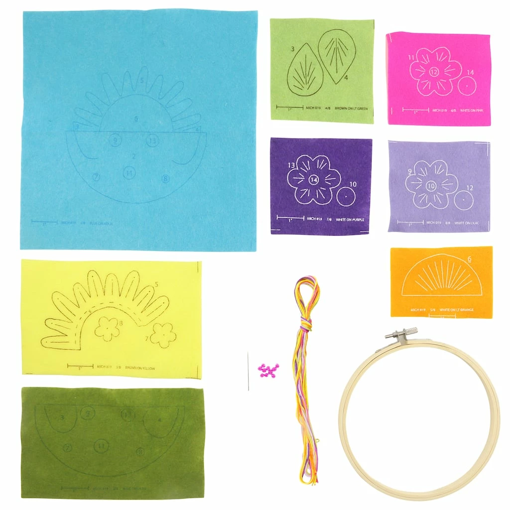 Cheapest π Sunrise Felt Applique Kit by Loops & Threads® π― 5 Cheapest π Sunrise Felt Applique Kit by Loops & Threads® π― - Image 3