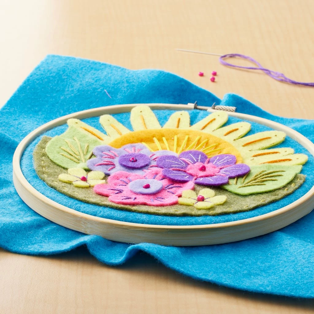 Cheapest π Sunrise Felt Applique Kit by Loops & Threads® π― 6 Cheapest π Sunrise Felt Applique Kit by Loops & Threads® π― - Image 4