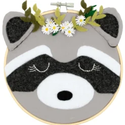Best reviews of 💯 Raccoon Felt Hoop Kit by Loops & Threads™ ⭐ -Crafted Loops Sales Store 10663976 2