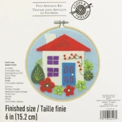 Hot Sale ✨ Home Felt Applique Kit by Loops & Threads® ❤️ -Crafted Loops Sales Store 10663977 1