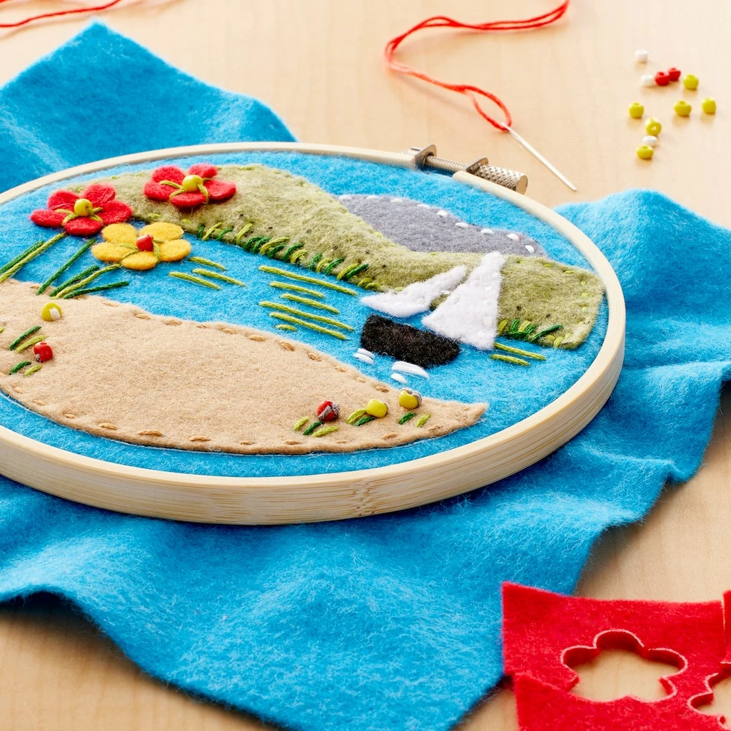 Outlet π Sailboat Felt Applique Kit by Loops & Threads® β€οΈ 4 Outlet π Sailboat Felt Applique Kit by Loops & Threads® β€οΈ - Image 2