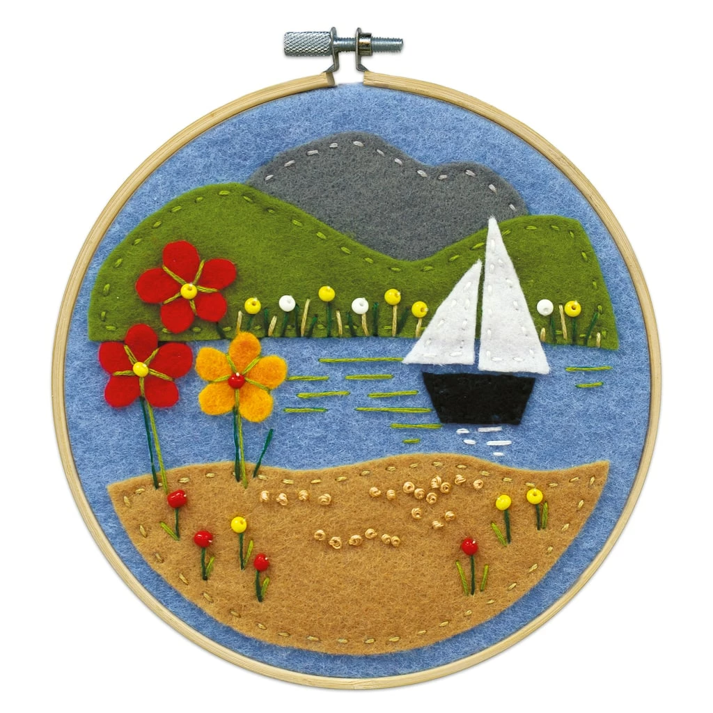 Outlet π Sailboat Felt Applique Kit by Loops & Threads® β€οΈ 3 Outlet π Sailboat Felt Applique Kit by Loops & Threads® β€οΈ