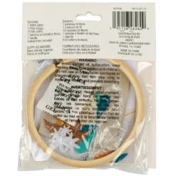 New 😍 Sloth Felt Hoop Kit by Loops & Threads™ 👍 -Crafted Loops Sales Store 10663986 5