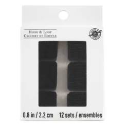 Buy 🔥 Black Hook & Loop Squares by Loops & Threads® ⭐