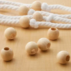 Buy 🌟 12 Packs: 28 ct. (336 total) Natural Wood Round Beads, 16mm by Loops & Threads® 👏 -Crafted Loops Sales Store 10666681 20 1