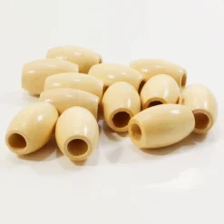 Flash Sale 🛒 Natural Wood Oval Beads by Loops & Threads®, 32mm ✨ -Crafted Loops Sales Store 10666685 2