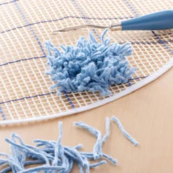 Discount ⌛ 12 Pack: 18" Round Latch Hook Canvas by Loops & Threads® ⌛ -Crafted Loops Sales Store 10666736 20 1