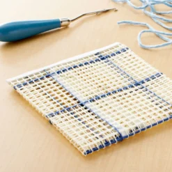 Promo ✨ Square Latch Hook Canvas by Loops & Threads® ⭐ -Crafted Loops Sales Store 10666745 20