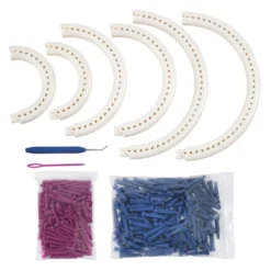 Flash Sale 😀 Build-a-Loom® Round Kit by Loops & Threads® 🤩 -Crafted Loops Sales Store 10668554 2