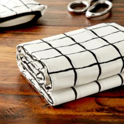 New 😉 Paint Plaid Print Cotton Fabric Bundle by Loops & Threads® 💯 -Crafted Loops Sales Store 10671024 20