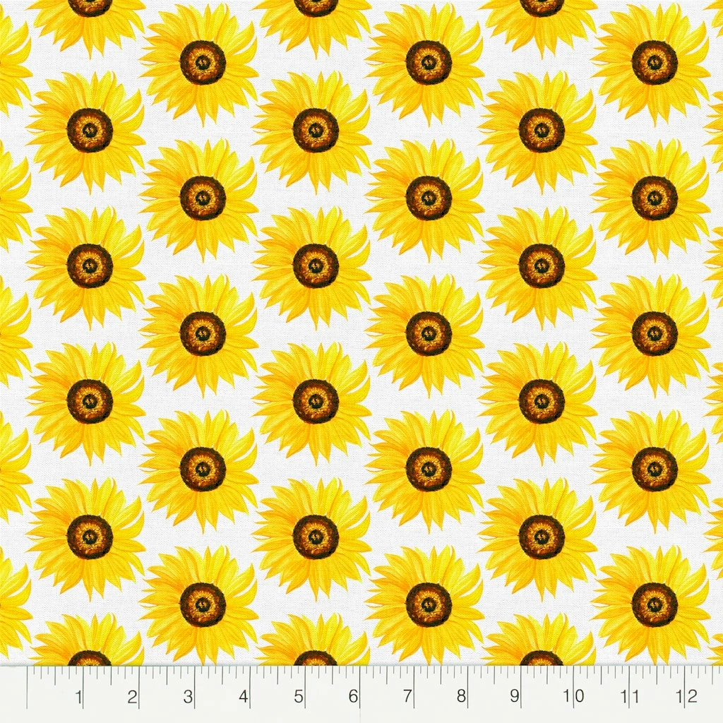 Best deal π Sunflower Cotton Fabric Bundle by Loops & Threads™ π 5 Best deal π Sunflower Cotton Fabric Bundle by Loops & Threads™ π - Image 3