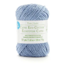 Deals ⌛ Capri Eco Cotton™ Solid Yarn by Loops & Threads® ✨