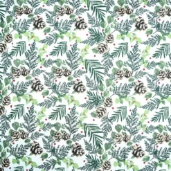 Outlet ⭐ Pinecone Cotton Fabric by Loops & Threads® 💯 -Crafted Loops Sales Store 10699460 2