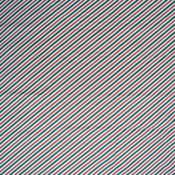 Cheap ⭐ Red and Green Stripe Cotton Fabric by Loops & Threads® 🔔 -Crafted Loops Sales Store 10699470 2