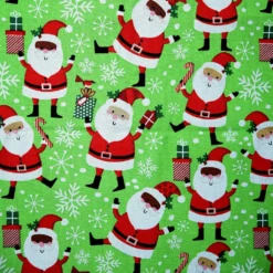 Flash Sale ✔️ Santa Cotton Fabric by Loops & Threads® ⭐