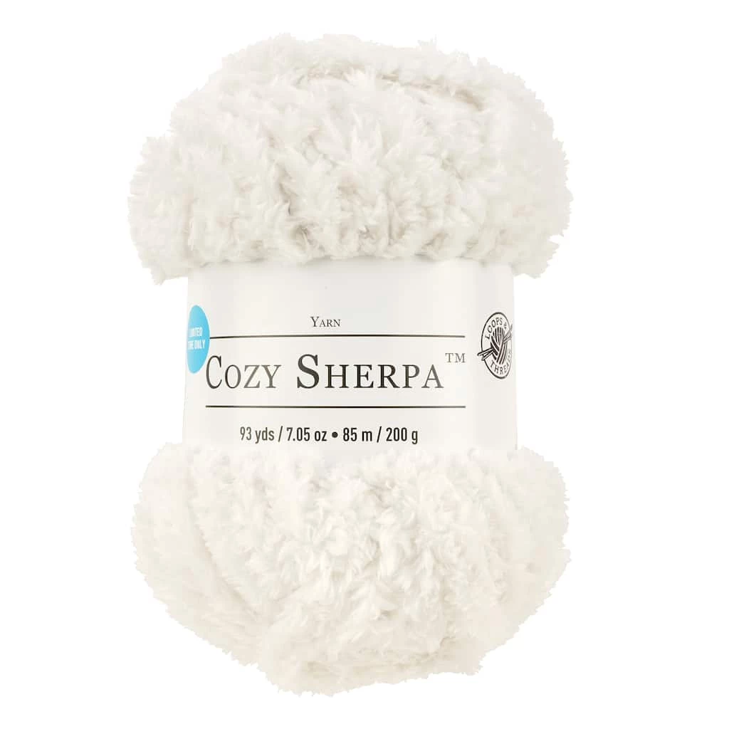 Outlet π Cozy Sherpa™ Yarn by Loops & Threads® π₯ 3 Outlet π Cozy Sherpa™ Yarn by Loops & Threads® π₯