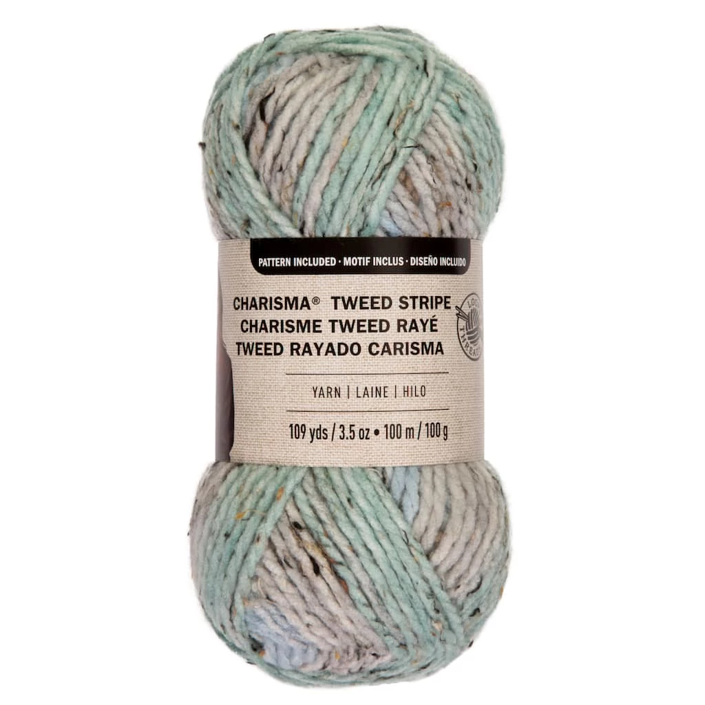 Brand new π€© 15 Pack: Charisma™ Tweed Stripe Yarn by Loops & Threads® π 3 Brand new π€© 15 Pack: Charisma™ Tweed Stripe Yarn by Loops & Threads® π