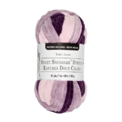 New ✨ 18 Pack: Sweet Snuggles™ Stripes Yarn by Loops & Threads® 🎉