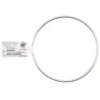Best Sale ✔️ 36 Pack: Nickel-Plated Macramé Hoop by Loops & Threads® 🔔 -Crafted Loops Sales Store M20018472 1
