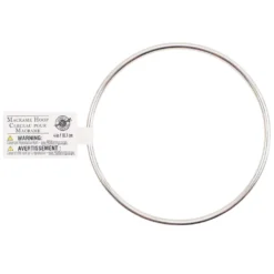 Best Sale βοΈ 36 Pack: Nickel-Plated Macramé Hoop by Loops & Threads® π