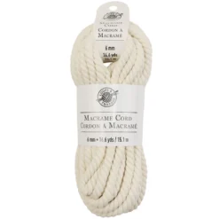 Brand new ✨ 12 Pack: Macramé Cotton Cord by Loops & Threads®, 50ft. 🎉