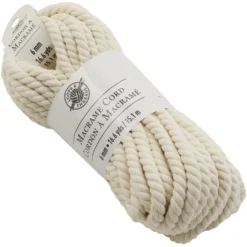 Brand new ✨ 12 Pack: Macramé Cotton Cord by Loops & Threads®, 50ft. 🎉 -Crafted Loops Sales Store M20019089 12