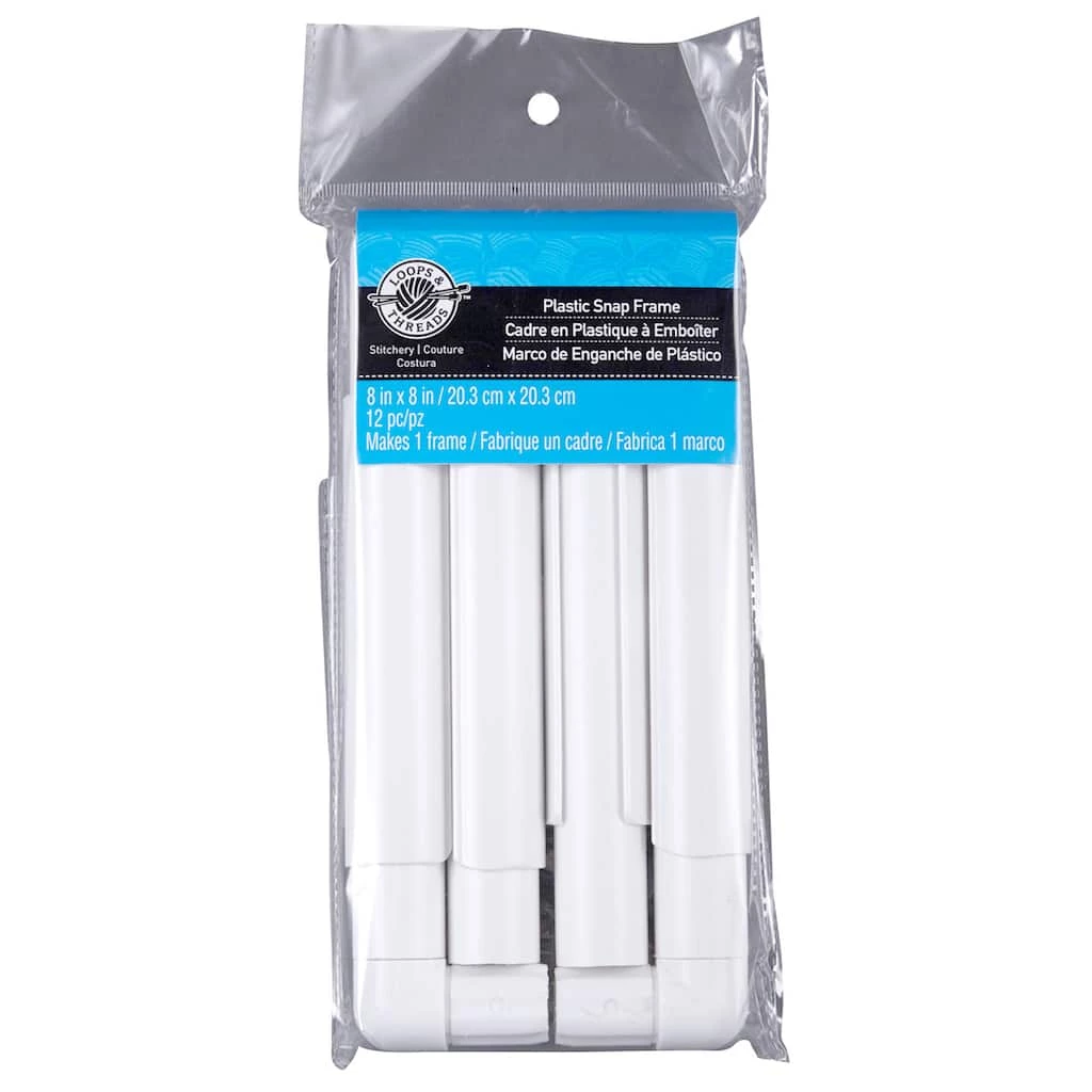Budget π 12 Pack: Plastic Snap Frame by Loops & Threads™ β¨ 3 Budget π 12 Pack: Plastic Snap Frame by Loops & Threads™ β¨