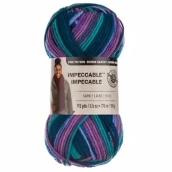 Best Pirce 🌟 18 Pack: Loops & Threads® Impeccable™ Ombre Yarn ❤️ -Crafted Loops Sales Store MP111736 1