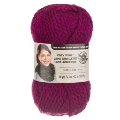 Budget ⌛ 15 Pack: Cozy Wool™ Yarn by Loops & Threads® ✨ -Crafted Loops Sales Store MP160539 1