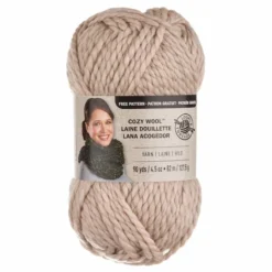 Budget ⌛ 15 Pack: Cozy Wool™ Yarn by Loops & Threads® ✨ -Crafted Loops Sales Store MP160540 1