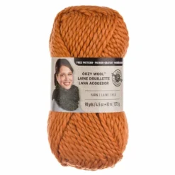 Budget ⌛ 15 Pack: Cozy Wool™ Yarn by Loops & Threads® ✨ -Crafted Loops Sales Store MP160547 1