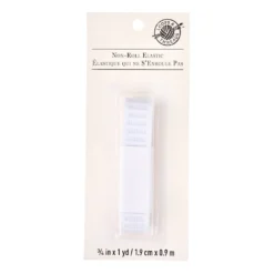 Crafted Loops Sales Store 34 Budget π 12 Pack: 3/4" White Non-Roll Elastic by Loops & Threads™ π