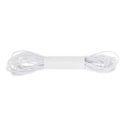 Coupon 🤩 12 Pack: White Round Cord Elastic by Loops & Threads™ 😍 -Crafted Loops Sales Store MP187884 31