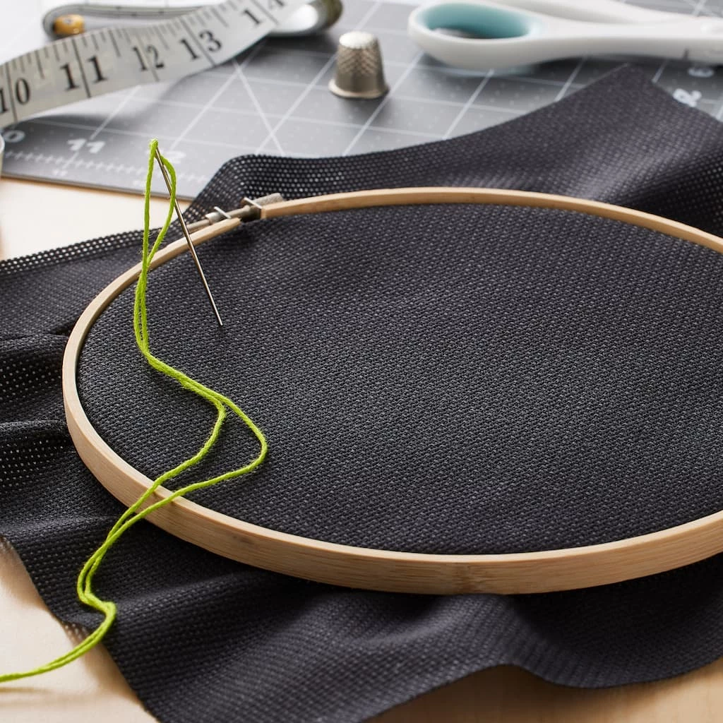 Coupon π₯° 12 Pack: 14 Count Aida Cloth Cross Stitch Fabric by Loops & Threads™, 15" x 18" π 4 Coupon π₯° 12 Pack: 14 Count Aida Cloth Cross Stitch Fabric by Loops & Threads™, 15" x 18" π - Image 2