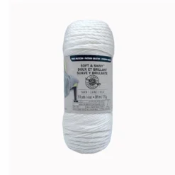 Best Sale 😍 15 Pack: Soft & Shiny Solid Yarn by Loops & Threads® 🔔 -Crafted Loops Sales Store MP273026 1