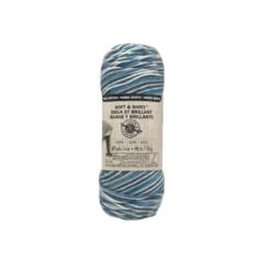 Best Pirce 🔥 15 Pack: Soft & Shiny™ Ombre Yarn by Loops & Threads® 🛒 -Crafted Loops Sales Store MP273057 1