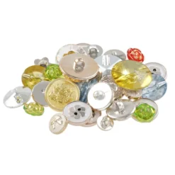 Top 10 🔥 12 Pack: Assorted Fancy Craft Button Value Pack by Loops & Threads™ 🥰 -Crafted Loops Sales Store MP279981 2