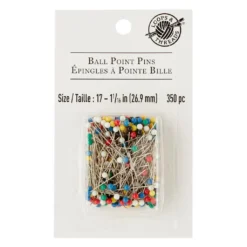 Best deal 🛒 12 Packs: 350 ct. (4,200 total) Multicolor Ball Point Pins by Loops & Threads™ ❤️